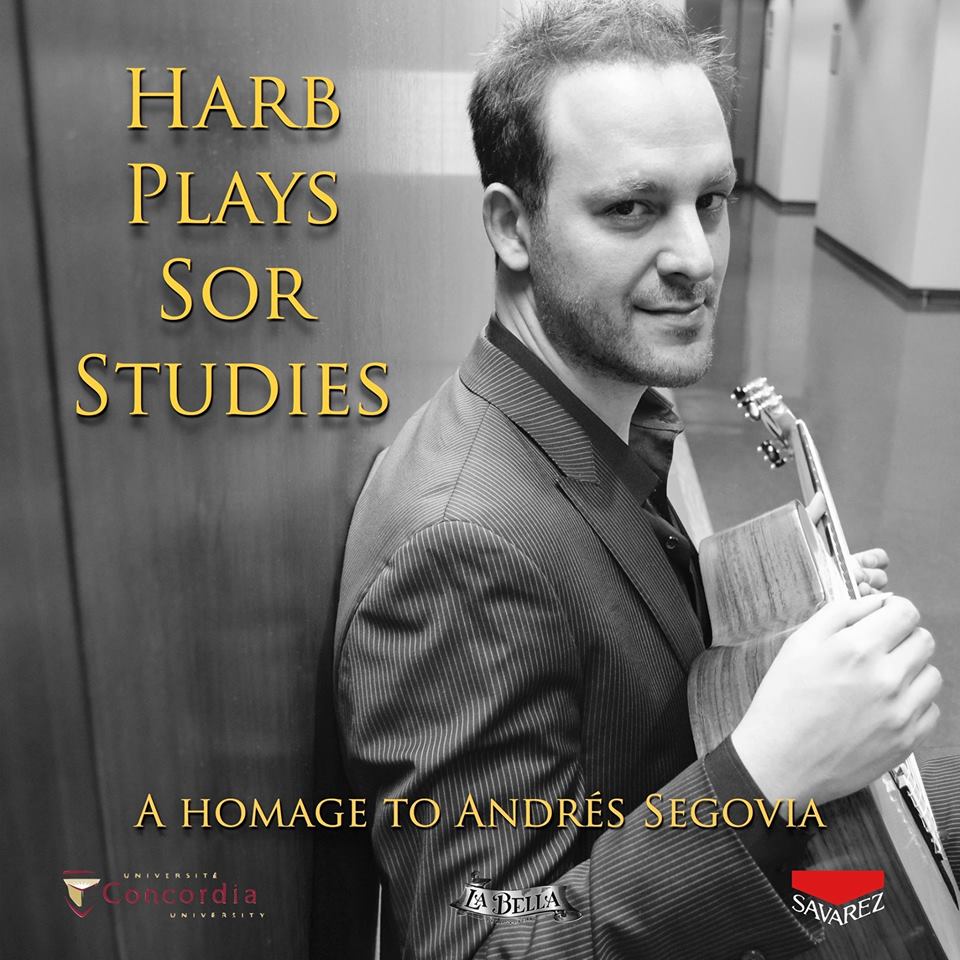 Tariq Harb releases new album “Harb Plays Sor Studies.”