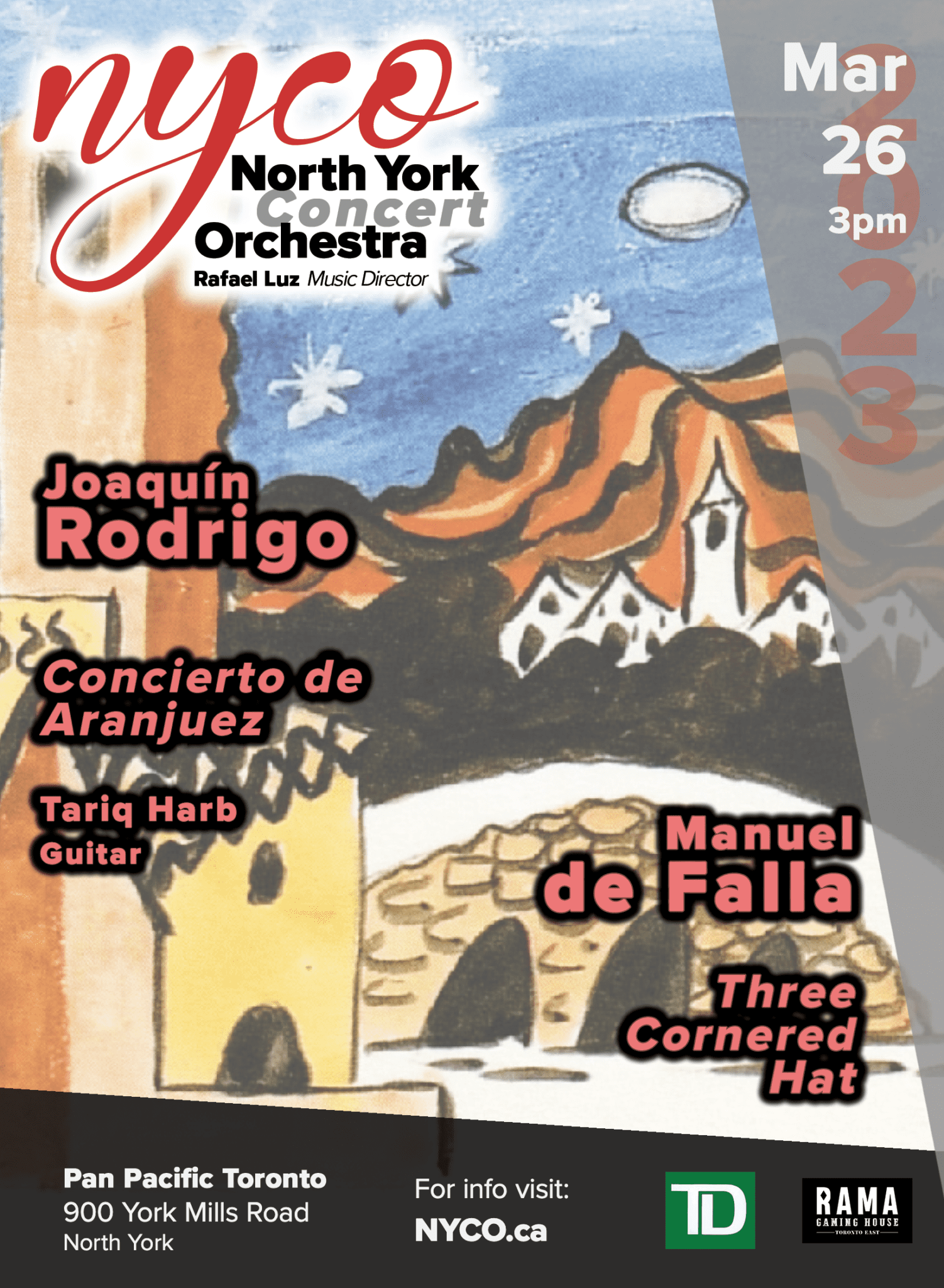 The Concierto de Aranjuez with the NYCO – March 26, 2023